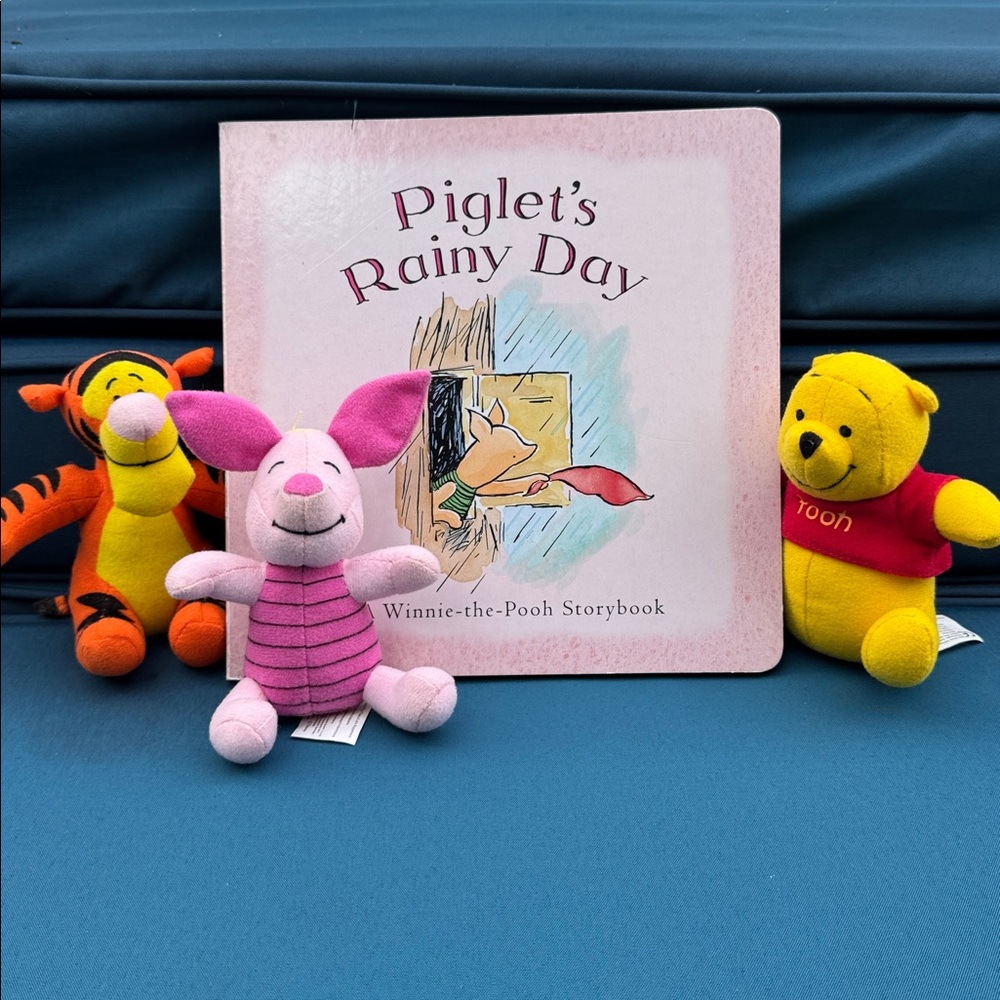 Winnie the Pooh Plush Set with Storybook